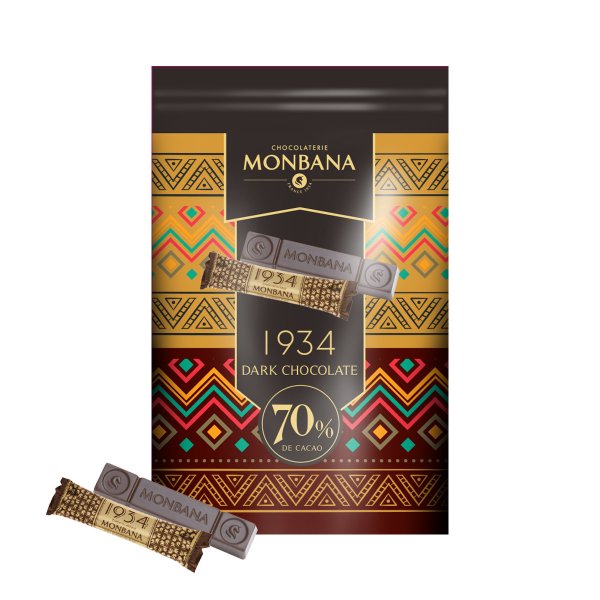 Monbana 1934 70%迦納黑巧克力條 640公克